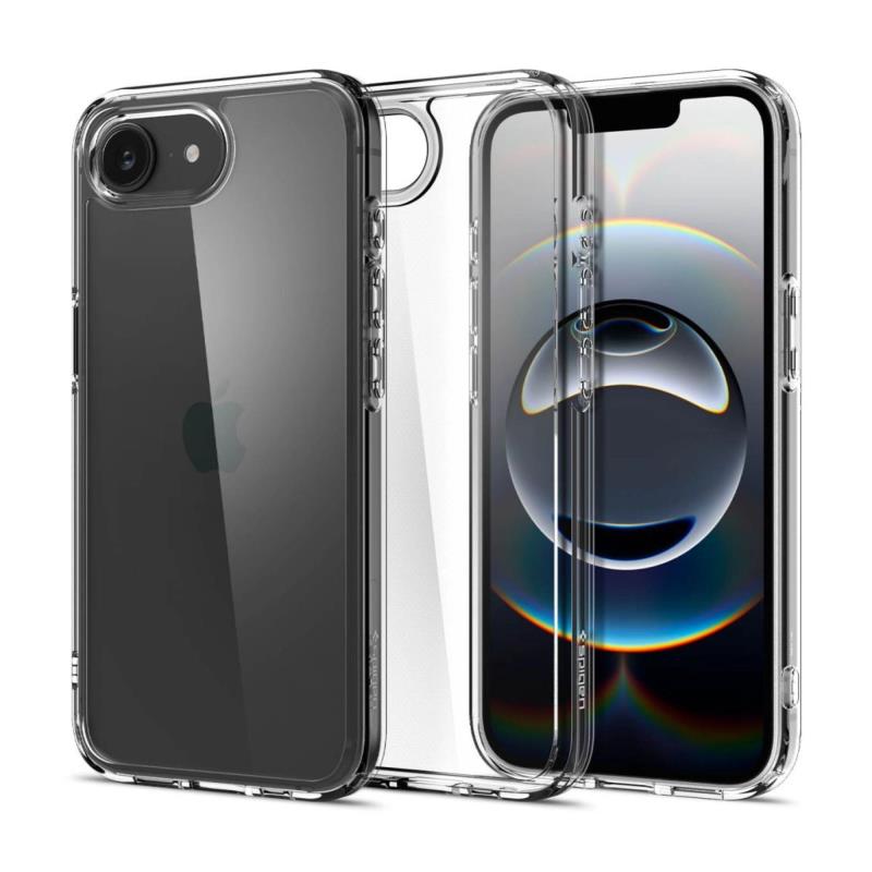 Θήκη TPU & PC Spigen Ultra Hybrid Apple iPhone 16e Διάφανο