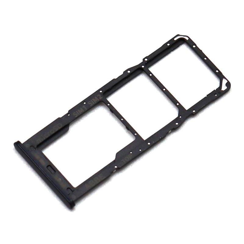 Sim & SD Card Tray Samsung A225F Galaxy A22 4G Black (Original)