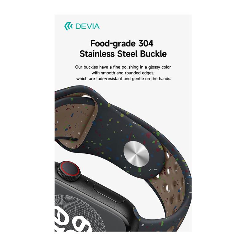 Λουράκι Devia Sport2 Apple Watch (38/ 40/ 41/ 42mm) Deluxe V2 Sandstone