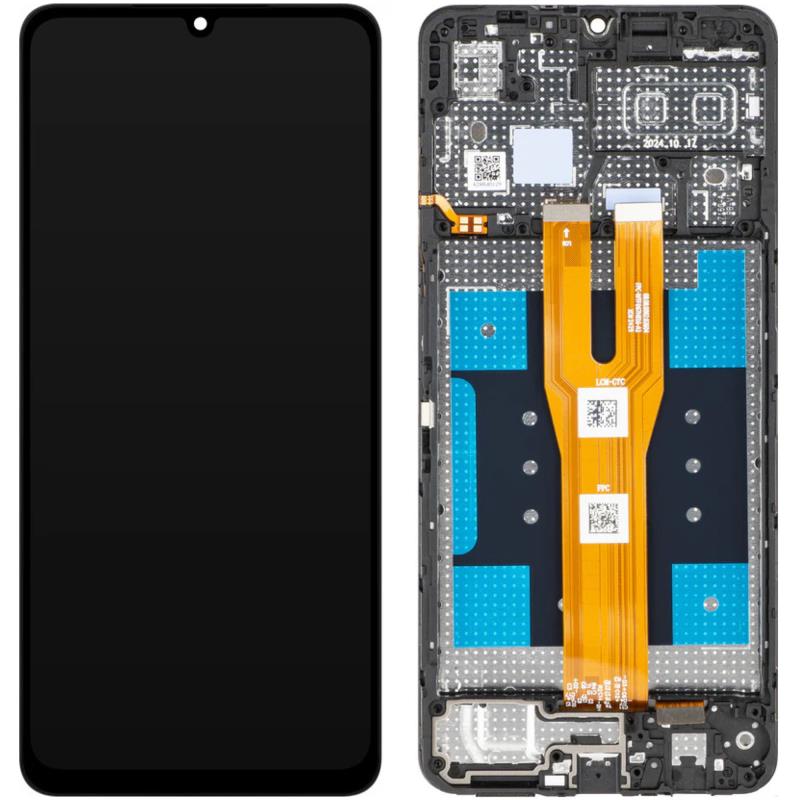 Screen with Touch Screen & Front Frame for Samsung A065 Galaxy A06 (Original)
