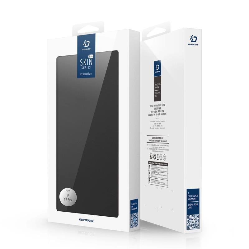 Θήκη Flip Dux Ducis Apple iPhone 17 Pro Skin Pro Μαύρο