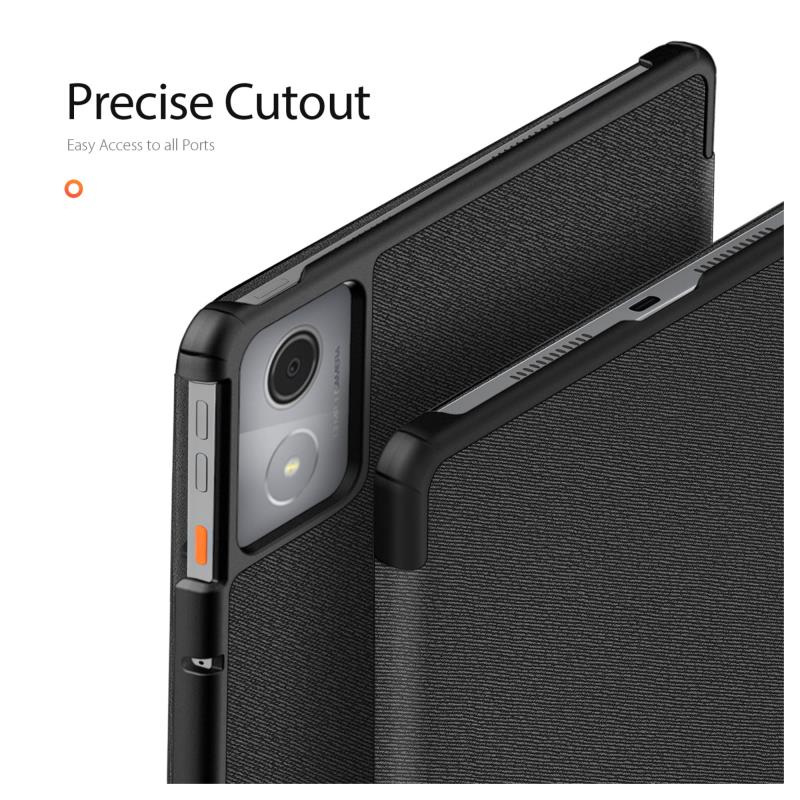 Θήκη TPU Flip Shock Proof Dux Ducis Domo Lenovo Tab K11 Plus 11.45" Μαύρο