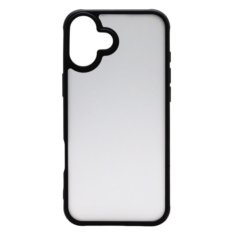 Θήκη TPU & PC inos Apple iPhone 16 Plus Flame Μαύρο