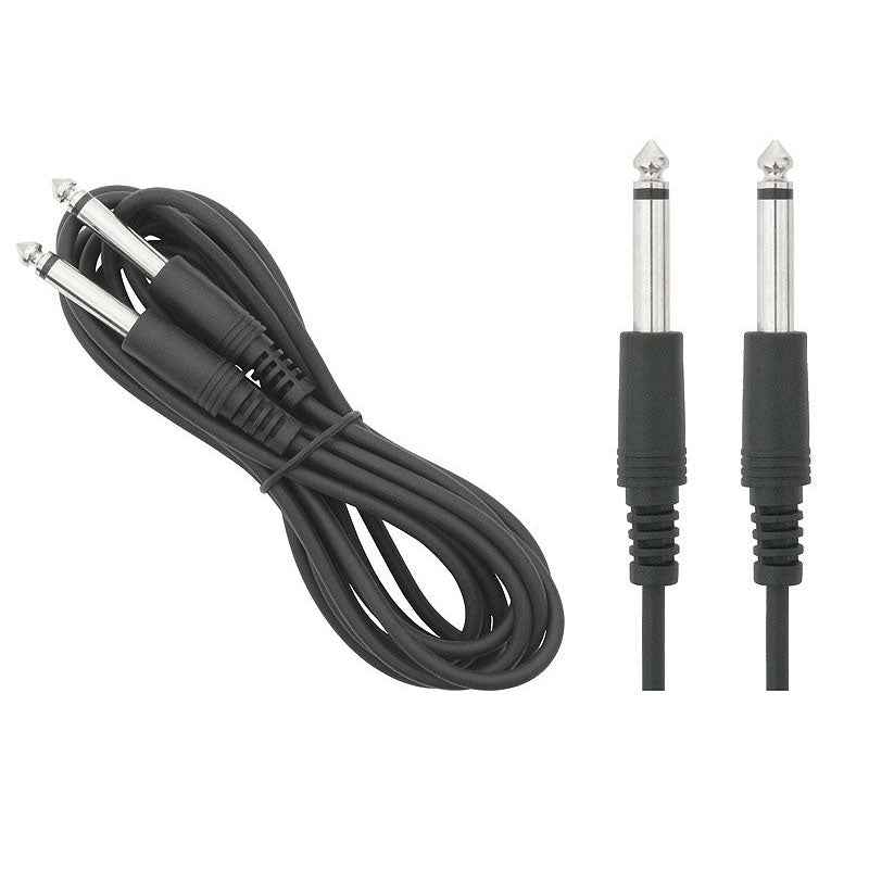6.3mm mono - 6.3mm mono 1m