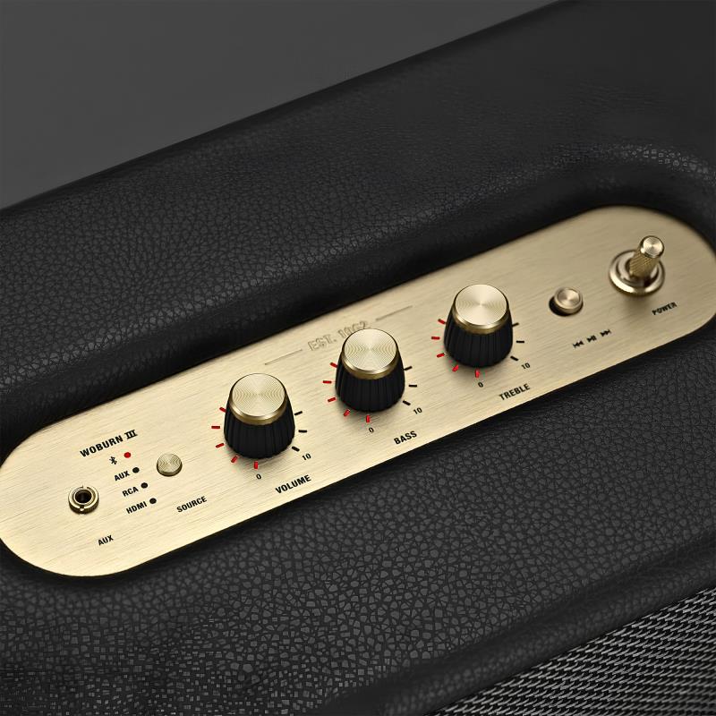 Φορητό Ηχείο Bluetooth Marshall Woburn III 150W Μαύρο