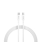 Καλώδιο Σύνδεσης USB 2.0 Devia EC317 USB C σε USB C PD 100W 1.5m Smart Λευκό