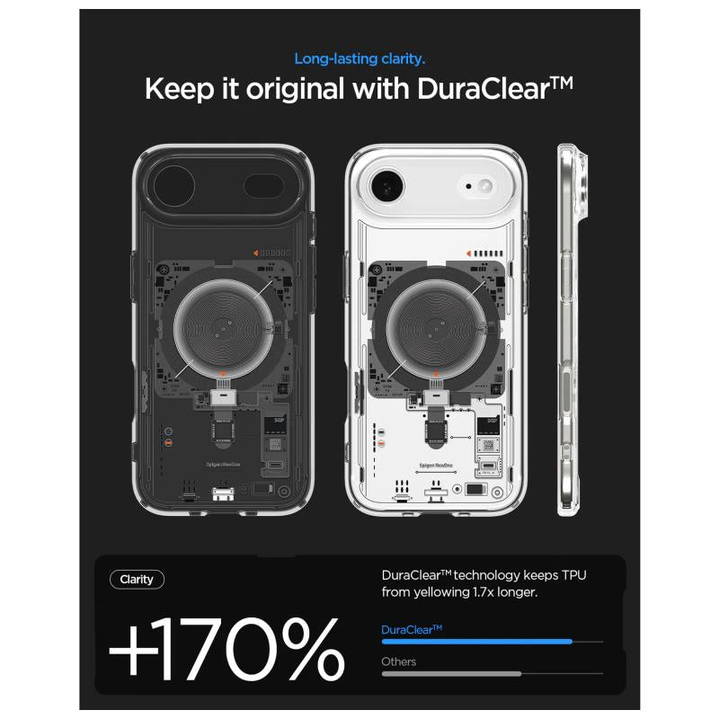 Θήκη TPU & PC Spigen Ultra Hybrid Magsafe Apple iPhone Air Neo One Διάφανο