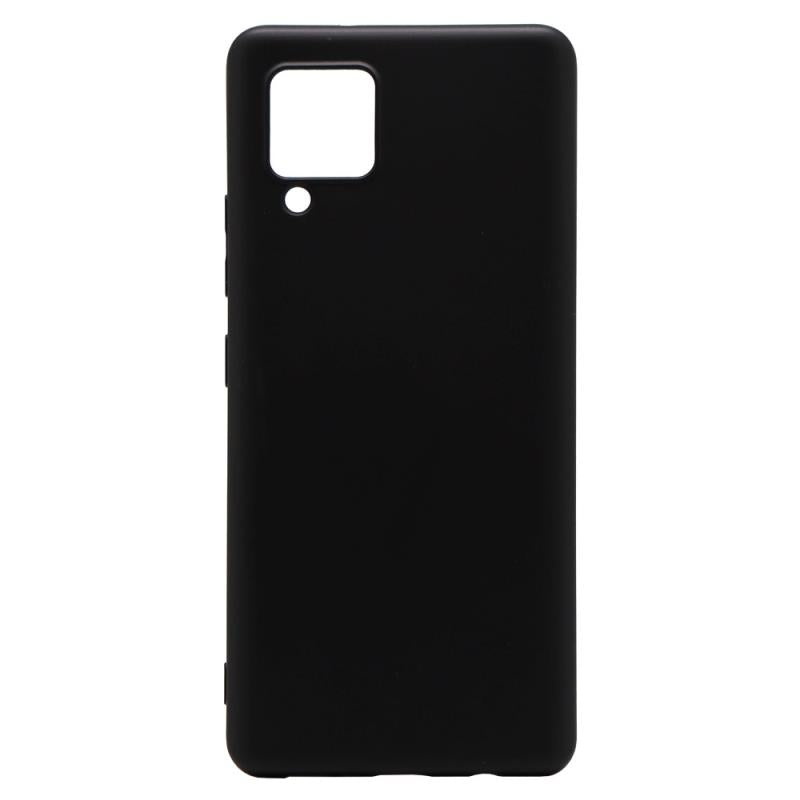 Θήκη Liquid Silicon inos Samsung A426 Galaxy A42 5G L-Cover Μαύρο