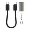 Καλώδιο Σύνδεσης USB 2.0 Wiwu Concise Wi-C040 USB C σε USB C PD 60W 0.15m Λευκό