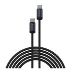 Καλώδιο Σύνδεσης USB 2.0 Devia EC646 USB C σε USB C PD 60W 3m Gracious Μαύρο