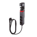 Πολύπριζο GSC 3 Θέσεων με Κουμπί On/Off, Θύρες 2xUSB A, 1xUSB C & Καλώδιο 1.4m (3 x 1.5mm) Μαύρο