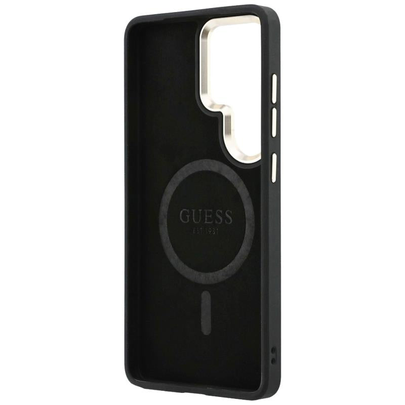 Θήκη PU Guess Samsung Galaxy S26 Ultra 5G Magnetic Hardcase Classic 4G Καφέ