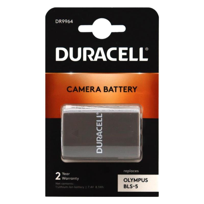Μπαταρία Κάμερας Duracell DR9964 για Olympus BLS-5 7.4V 1100mAh (1 τεμ)