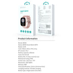 Smartwatch Devia WT5 1.83" Ροζ