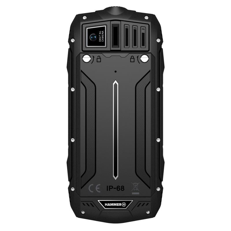 Κινητό Τηλέφωνο Hammer Rock LTE (Dual SIM) Μαύρο