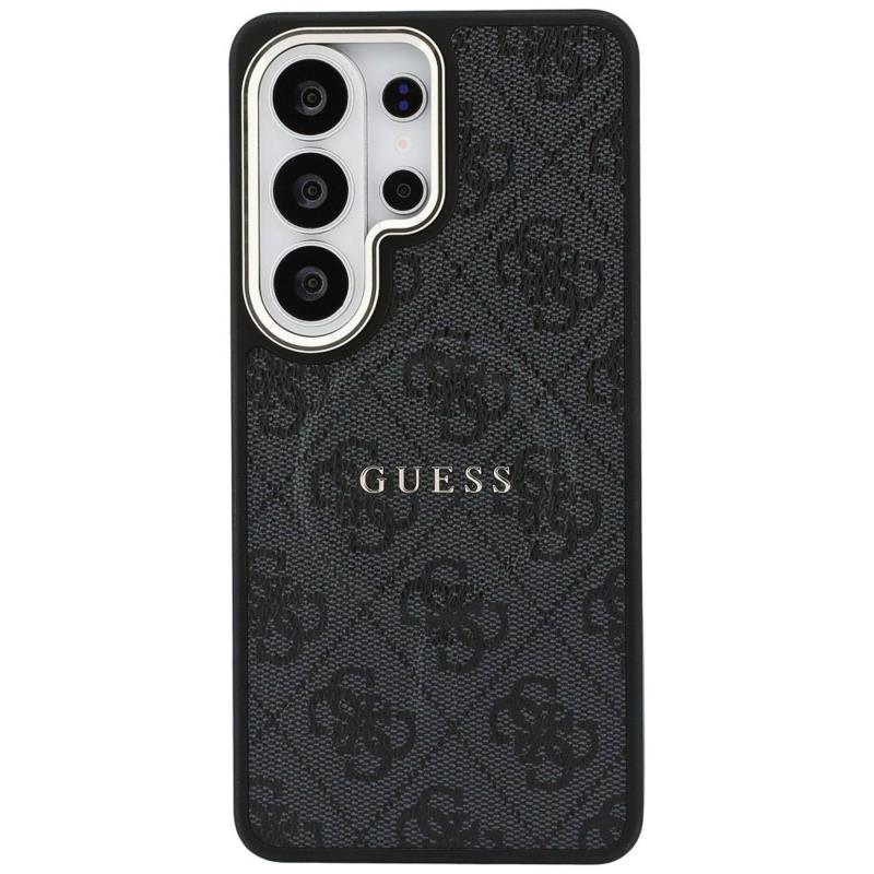 Θήκη PU Guess Samsung Galaxy S26 Ultra 5G Magnetic Hardcase Classic 4G Μαύρο