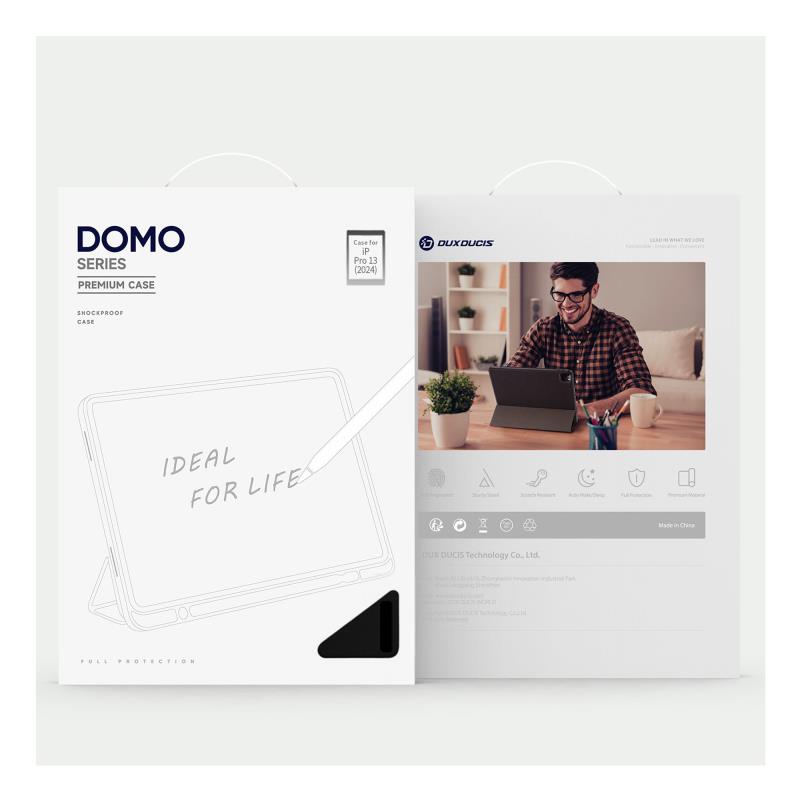 Θήκη TPU Flip Shock Proof Dux Ducis Domo Apple iPad Pro 13.0" (2024) Μαύρο