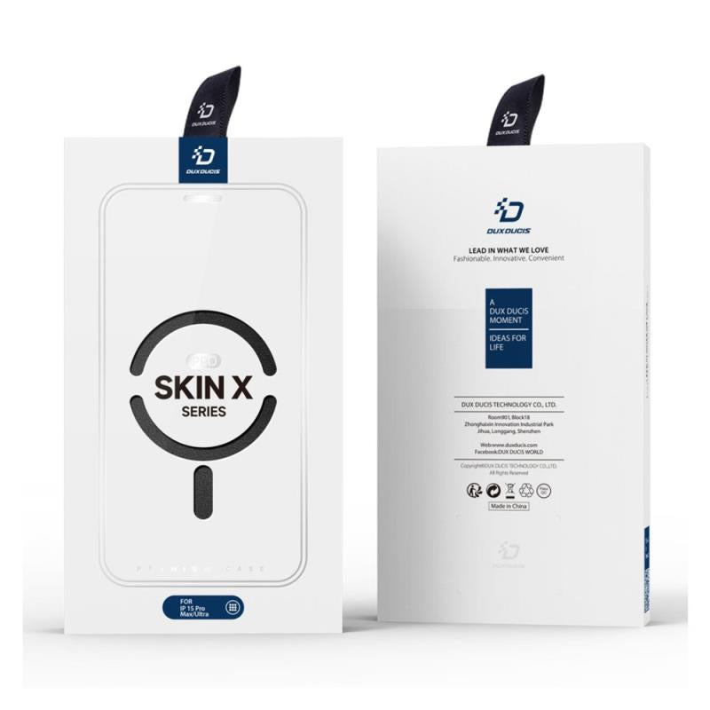 Θήκη Flip Dux Ducis Apple iPhone 15 Pro Max Wallet Skin X Pro Μαύρο