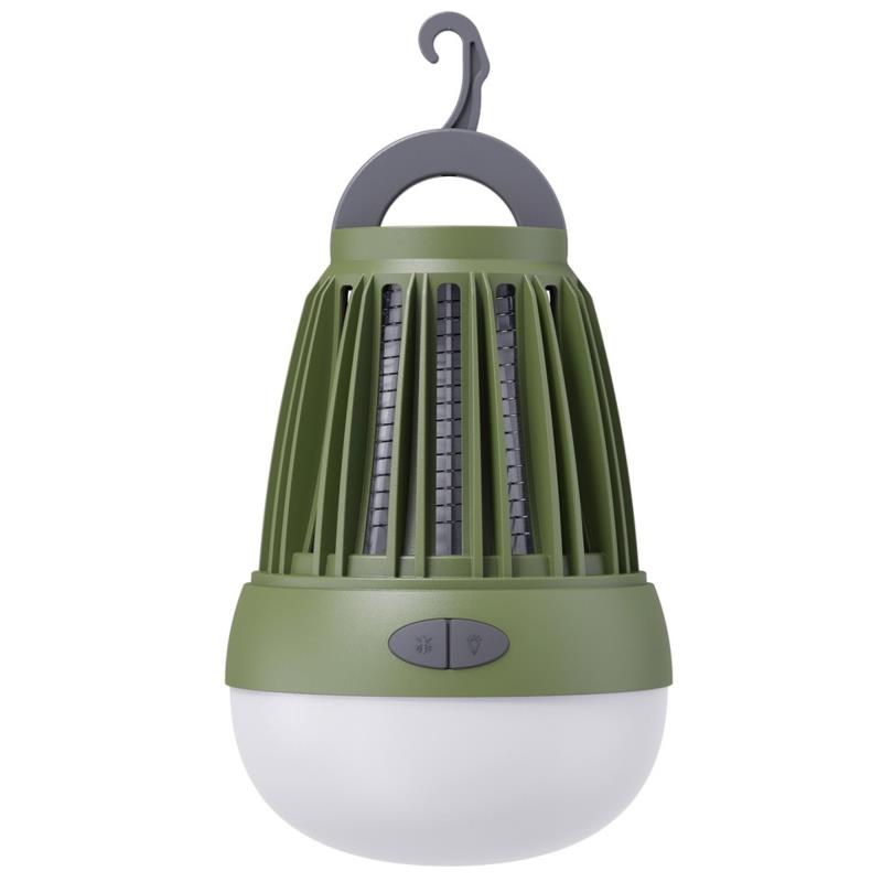Επαναφορτιζόμενος Φακός LED Navelis 5W 1200mAh 70lm με Εντομοπαγίδα Πράσινο