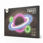 Neon Plexi Forever Light FPNE05X PLANET (USB, On/Off & Dimmer) Πολύχρωμο