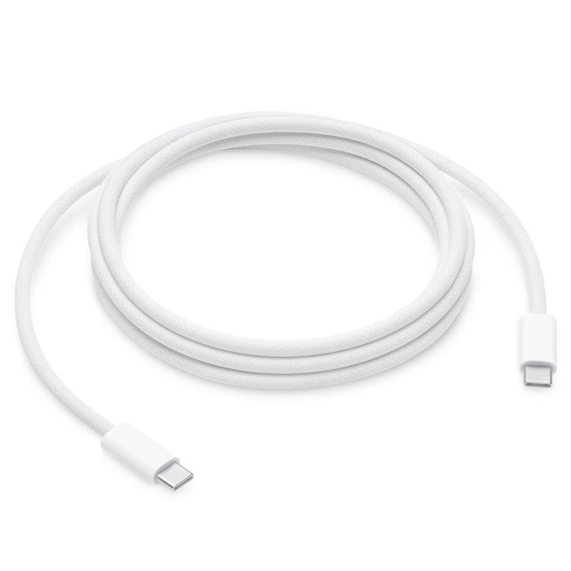 Kαλώδιο Apple Braided MYQT3 USB C to USB C 240W 2m Λευκό (Ασυσκεύαστο)