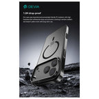 Θήκη PC Devia Apple iPhone 17 Pro Magnetic Glimmer Ασημί