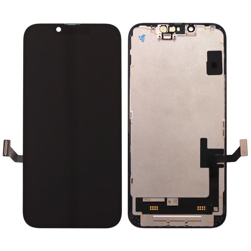 Οθόνη με Touch Screen Hard Oled Apple iPhone 14 Μαύρο (OEM)