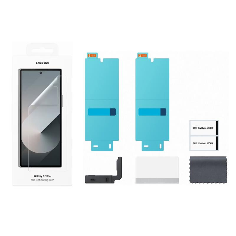 Screen Protector Samsung EF-UF956CTEGWW F956 Galaxy Z Fold 6 5G Εξωτερικό Διάφανο (2 τεμ.)