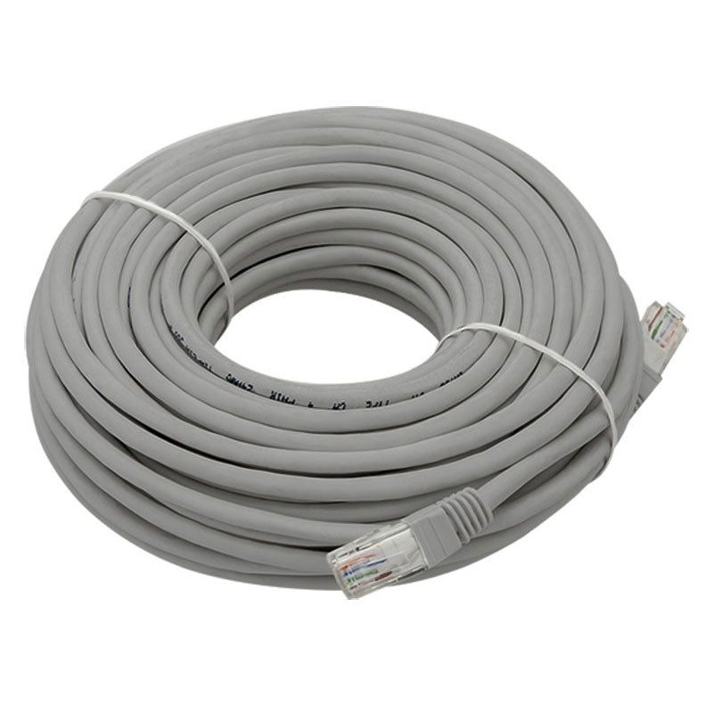 Patch cord UTP Cat5 30m Γκρι