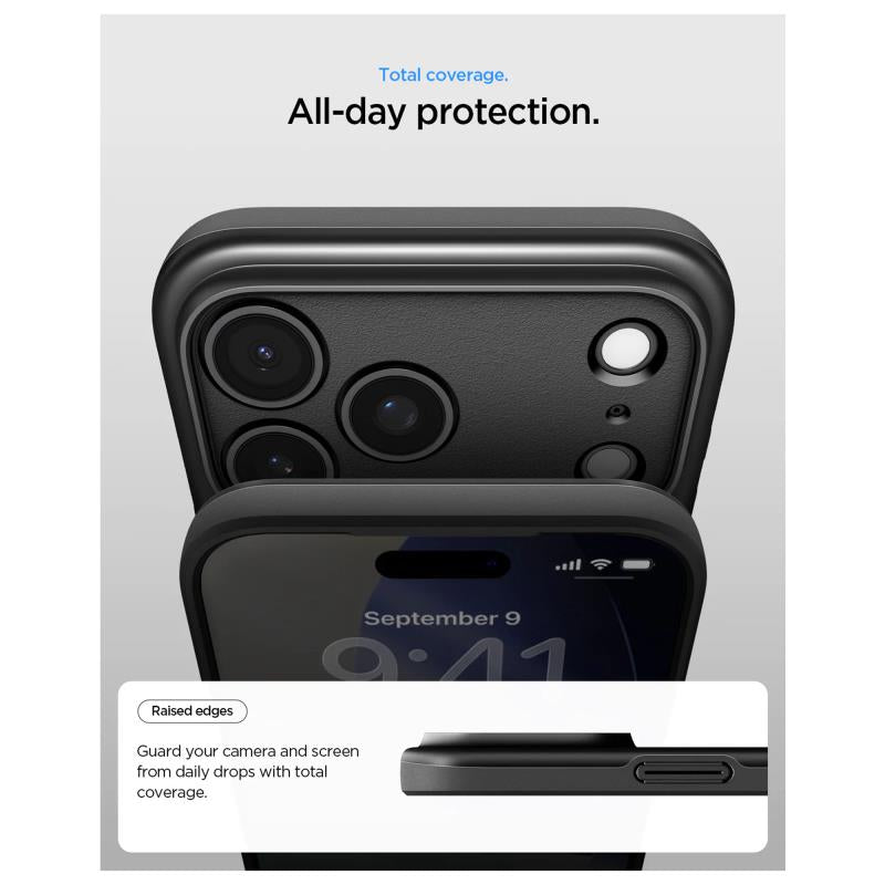 Θήκη TPU Spigen Thin Fit Magsafe Apple iPhone 17 Pro Max Μαύρο