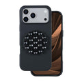 Θήκη Silicon & PC inos Apple iPhone 17 Pro Max με Suction Cup Μαύρο