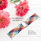 Λουράκι Flexible Fiber για Apple Watch 42/ 44/ 45/ 46/ 49mm Λευκό (Ασυσκεύαστο)
