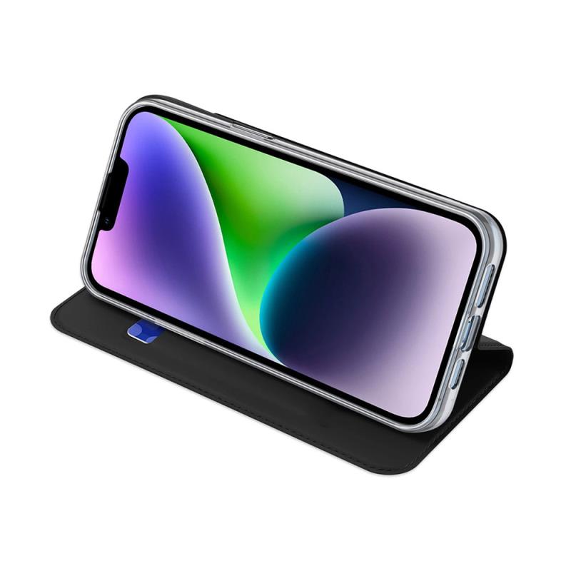 Θήκη Flip Dux Ducis Apple iPhone 15 Plus Skin Pro Μαύρο