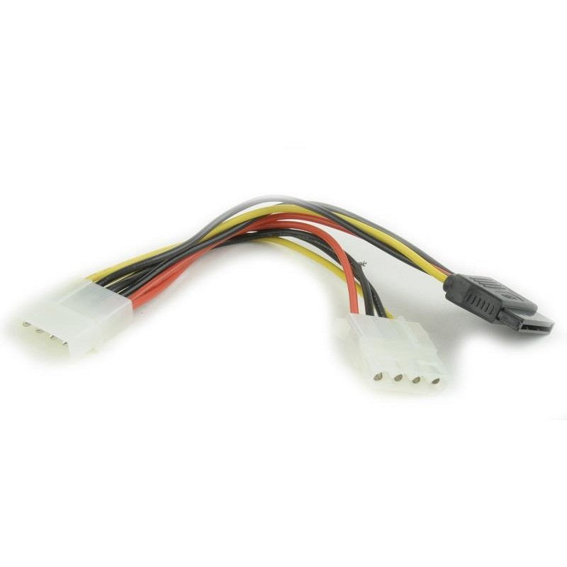 CABLEXPERT Καλώδιο Τροφοδοσίας Y Molex TO Molex + SATA