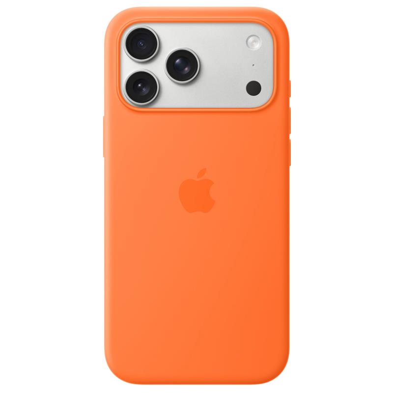 Θήκη Silicon με MagSafe Apple MGFL4 iPhone 17 Pro Max Πορτοκαλί
