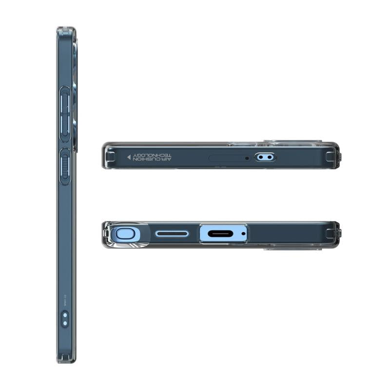 Θήκη TPU Spigen Samsung Galaxy S25 Ultra 5G Liquid Crystal Διάφανο-Γκρι