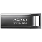 USB 3.2 Flash Disk Adata UR340 USB A 100MB/s 32GB Μαύρο