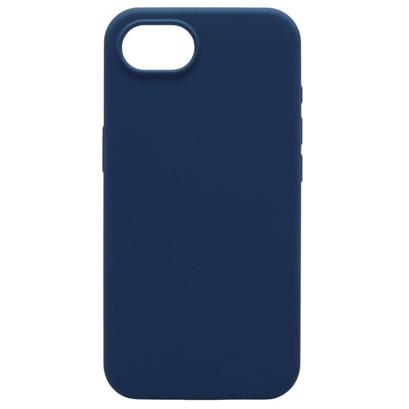 Θήκη Liquid Silicon inos Apple iPhone 16e/ 17e Velvet Σκούρο Μπλε