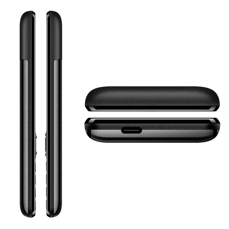 Κινητό Τηλέφωνο myPhone 7340 LTE (Dual SIM) Μαύρο-Ασημί