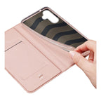 Θήκη Flip Dux Ducis Samsung Galaxy S24 5G Skin Pro Ροζ