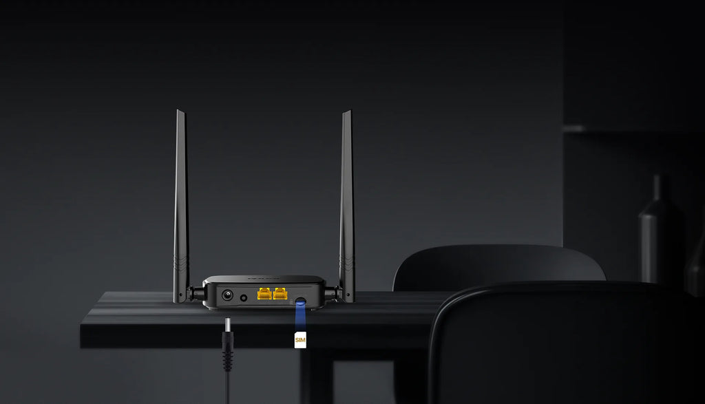 TENDA N300 Wifi 4G LTE Router 4G03 Pro Black