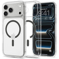 Θήκη TPU & PC Spigen Apple iPhone 18 Pro Max/ 17 Pro Max MagSafe Ultra Hybrid Διάφανο-Γκρι