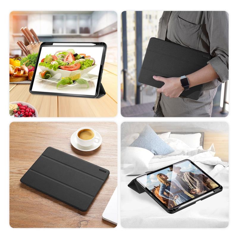 Θήκη TPU Flip Shock Proof Dux Ducis Domo Apple iPad Pro 11.0" (2024) Μαύρο