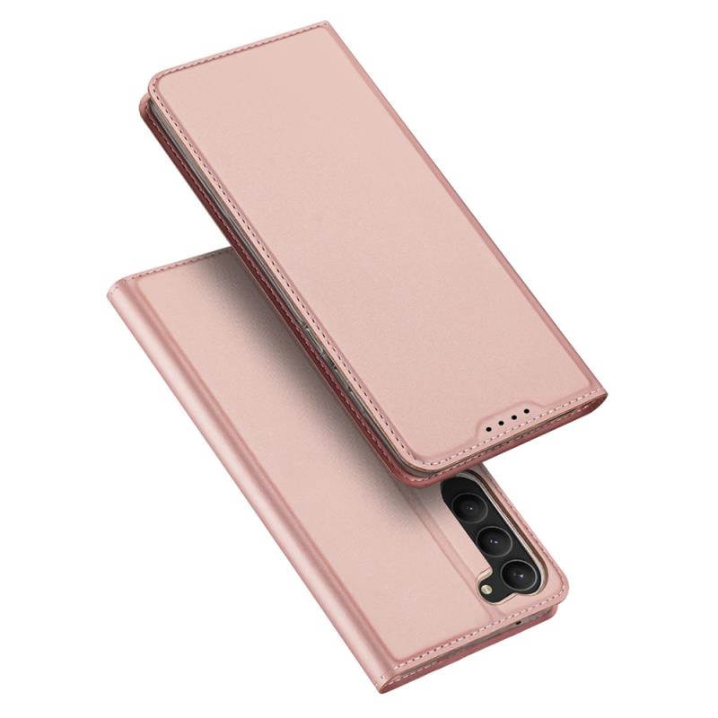 Θήκη Flip Dux Ducis Samsung Galaxy S23 Plus 5G Skin Pro Ροζ