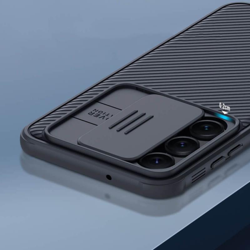 Θήκη Soft TPU & PC Nillkin Samsung Galaxy S23 Plus 5G Camshield Pro Μαύρο