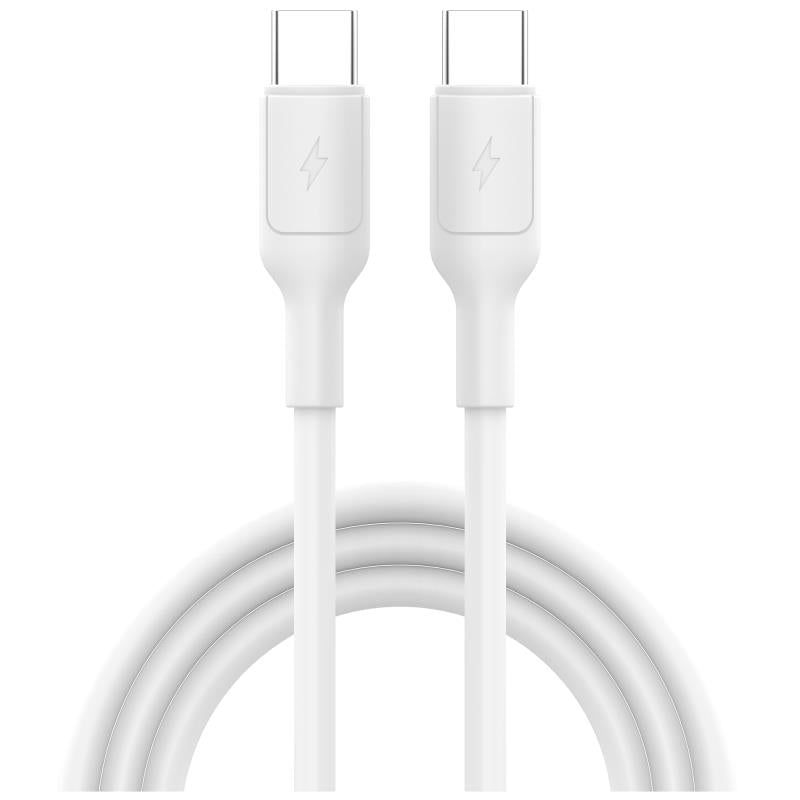 Καλώδιο Σύνδεσης USB 2.0 inos UltraCon USB C σε USB C 100W 1m Λευκό
