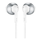 Hands Free Stereo JBL Tune T205 3.5mm Ασημί