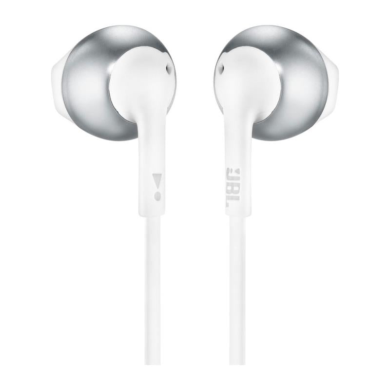 Hands Free Stereo JBL Tune T205 3.5mm Ασημί