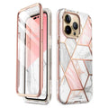 Θήκη Full Body Rugged Supcase Cosmo Apple iPhone 14 Pro Marble