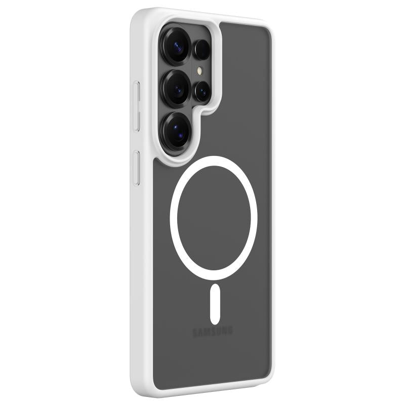 Θήκη TPU & PC Devia Samsung Galaxy S26 Ultra 5G Magnetic Shock Proof Pino Λευκό
